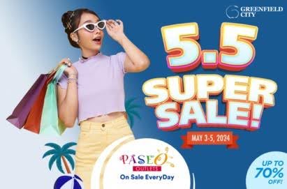 Sun-Kissed Wardrobe Must-Haves at the Paseo Outlets 5.5 Super Sale