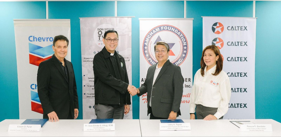 Chevron AmCham Foundation and Don Bosco